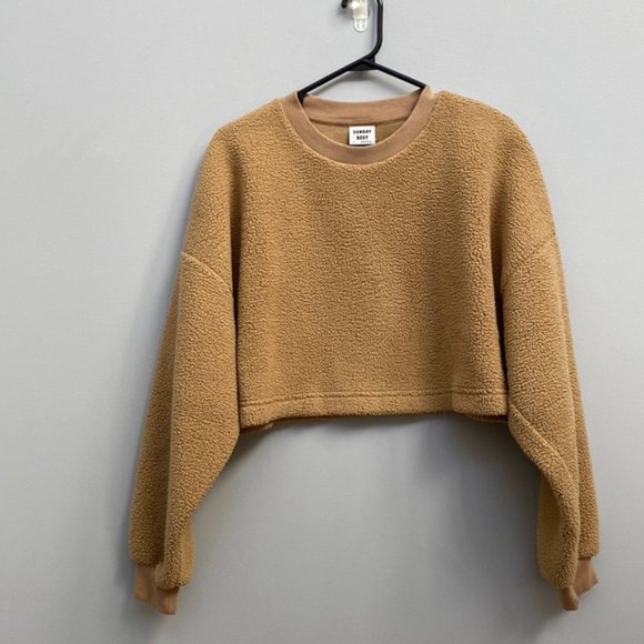 ❗️SOLD❗️Sunday Best Lupa Fuzzy Sherpa Sweater Size S - Picture 4 of 8